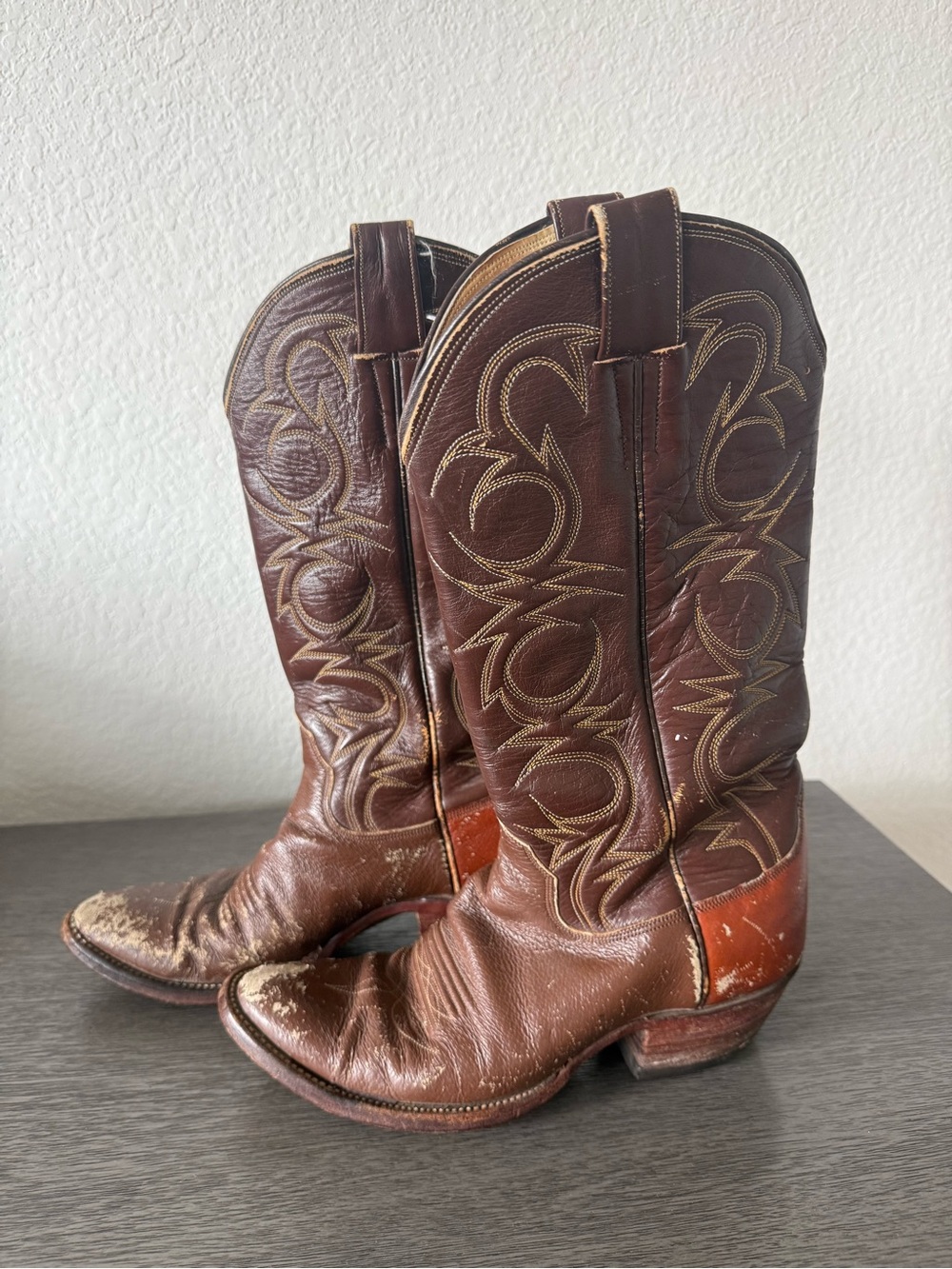 Vintage Olsen-Stelzer Women’s Handmade in Texas Cowboy Boots
